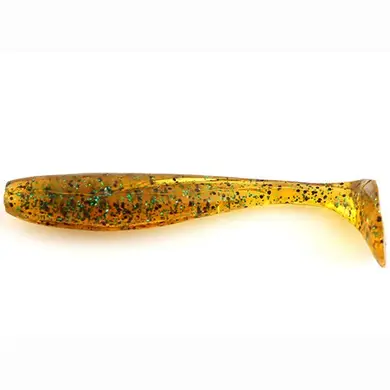 Силікон FishUp Wizzle Shad 3" #036 /Caramel/Green & Black (10010108) - изображение 2