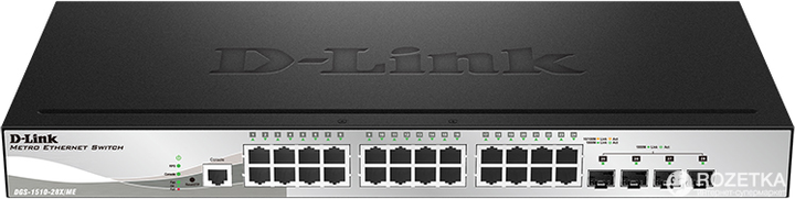 Коммутатор D-Link DGS-1510-28X/ME гигабитный (DGS-1510-28X/ME) – фото ...