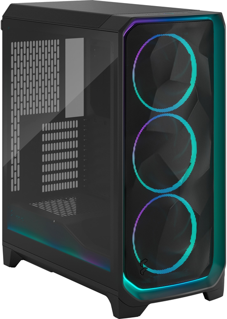 Obudowa Fractal Design Meshify 3 Ambience Pro RGB Light Tint Black (7340172707189) - obraz 1