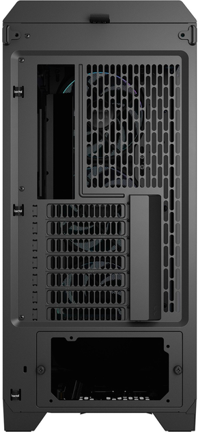 Obudowa Fractal Design Meshify 3 Ambience Pro RGB Light Tint Black (7340172707189) - obraz 5
