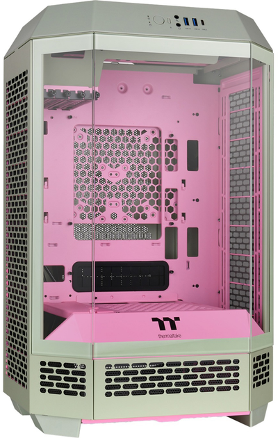Корпус Thermaltake The Tower 300 Matcha Plum (CA-1Y4-00SJWN-00) - зображення 2