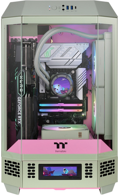 Корпус Thermaltake The Tower 300 Matcha Plum (CA-1Y4-00SJWN-00) - зображення 9