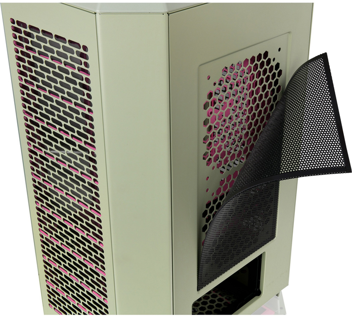 Корпус Thermaltake The Tower 300 Matcha Plum (CA-1Y4-00SJWN-00) - зображення 14
