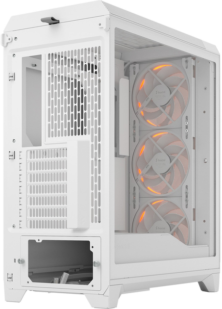 Obudowa Fractal Design Meshify 3 RGB TG Clear Tint White (7340172709510) - obraz 4