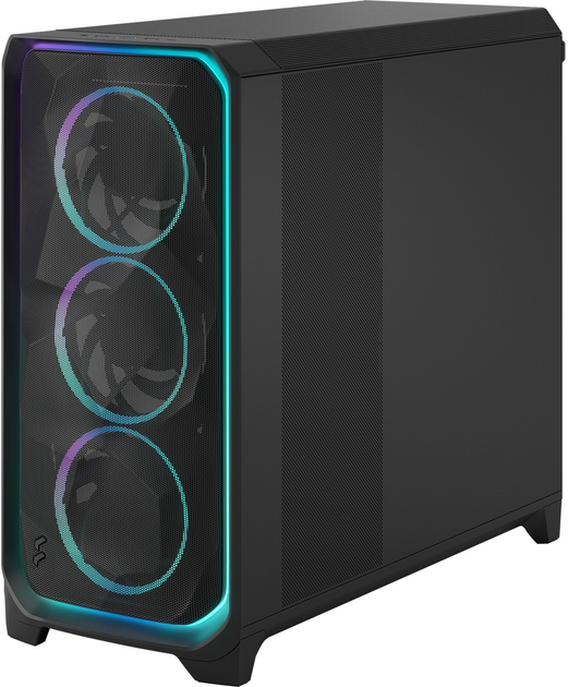 Obudowa Fractal Design Meshify 3 XL Ambience Pro RGB TG Light Tint Black (7340172707233) - obraz 3