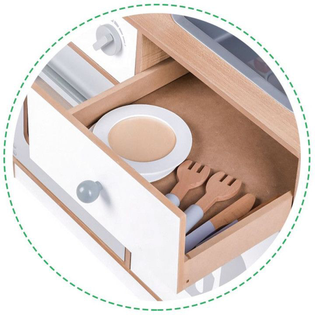 Дерев'яна кухня EcoToys з аксесуарами 7253 (5903089063469) - зображення 8