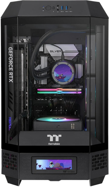 Корпус Thermaltake The Tower 250 Black (CA-1Z9-00S1WN-00) - зображення 1