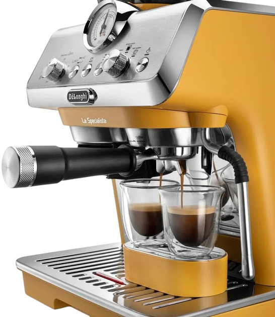 Кавомашина Delonghi La Specialista Arte EC9155.YE Жовта - зображення 2
