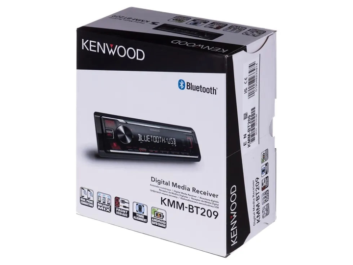 Автомагнітола Kenwood KMM-BT209 - зображення 3