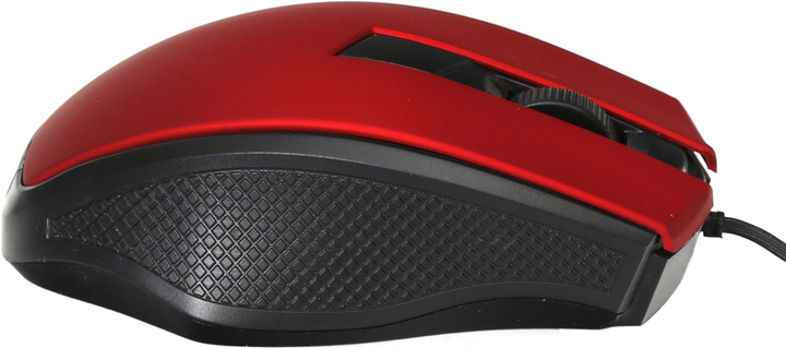 Миша Omega OM-08 USB Black/Red (5907595455282) - зображення 2
