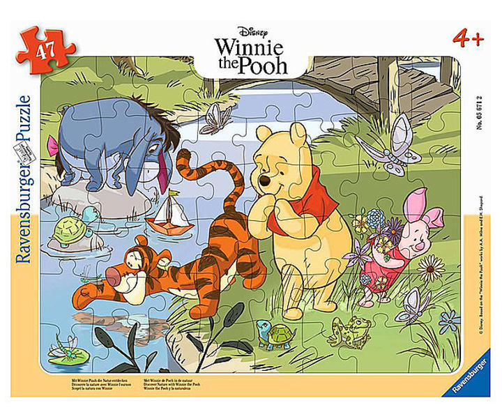 Puzzle Ravensburger Winnie the Pooh 47 elementów (10217547) (4005556056712) - obraz 1