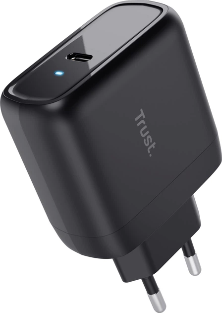 Мережевий зарядний пристрій Maxo Сharger 65W USB-C Чорний (TR24817) - зображення 3