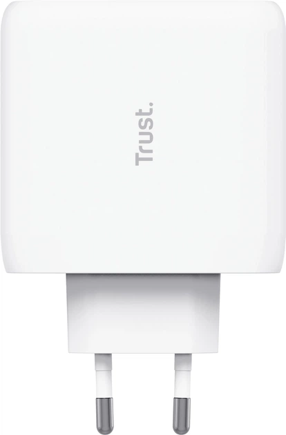 Мережевий зарядний пристрій Maxo Сharger 65W 2Р USB-C Білий (TR25381) - зображення 3