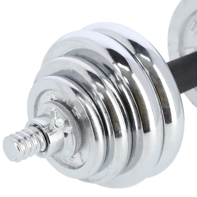 Zestaw sztangielki - sztanga HMS STC30 w walizce 32 kg (5907695540284) - obraz 10
