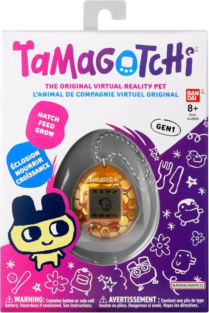 Zabawka interaktywna Tamagotchi Original Honey 42977 (3296250429776) - obraz 1