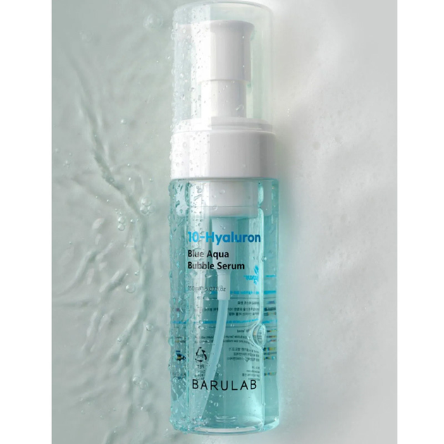 Сироватка для обличчя Barulab 10 Hyaluron Blue Aqua Bubble 150 мл (8809420801639) - зображення 2