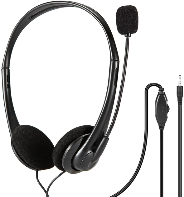 Słuchawki przewodowe Freestyle FH2010 Black (5907595456425) - obraz 1