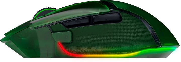 Миша Razer Basilisk V3 Pro Wireless/Bluetooth/USB 35K Phantom Green (RZ01-05240300-R3G1) - зображення 3