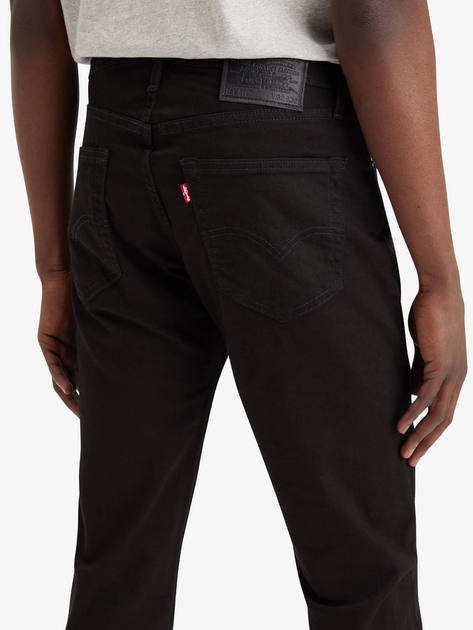 Джинси Slim fit чоловічі Levi's 511 Slim 04511-1507 36-32 Чорні (5415313924946) - зображення 5
