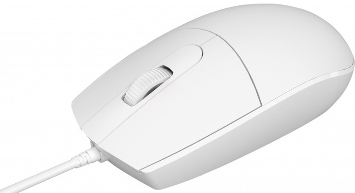 Mysz Omega 3D Wired Office Basic USB White (5907595460729) - obraz 4