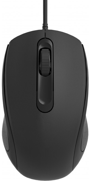 Миша Omega 3D Wired Office Basic USB-C Black (OM441BC) - зображення 1