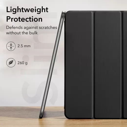 Чохол ESR Rebound Magnetic Case Black для iPad 11'' (2025) | iPad 10.9 (2022) (1B1870107) - зображення 4