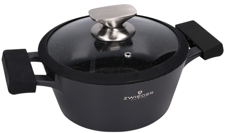 Garnek Zwieger Black Stone 20 cm (5903357373542) - obraz 1