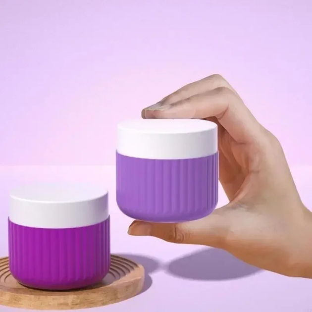 Набор емкостей для косметики 4х50ML ( 4 шт.) purple 3DTOYSLAMP - изображение 6