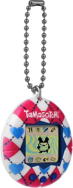 Zabawka interaktywna Tamagotchi Argyle Heart P2 PDQ 82540 (3701405825409) - obraz 3