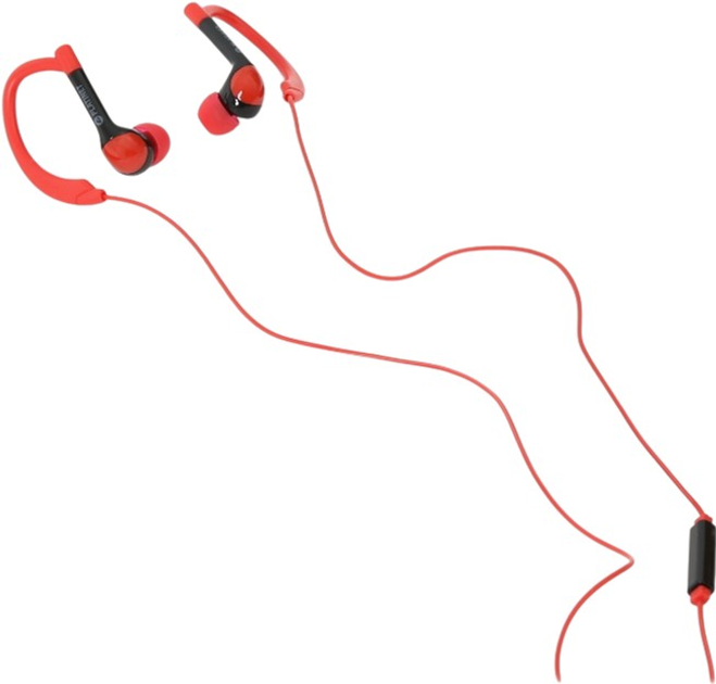Słuchawki Platinet Sport Earphones Red (PM1072R) - obraz 2