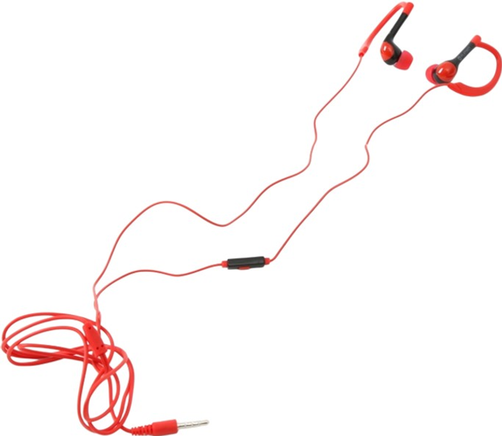 Słuchawki Platinet Sport Earphones Red (PM1072R) - obraz 3