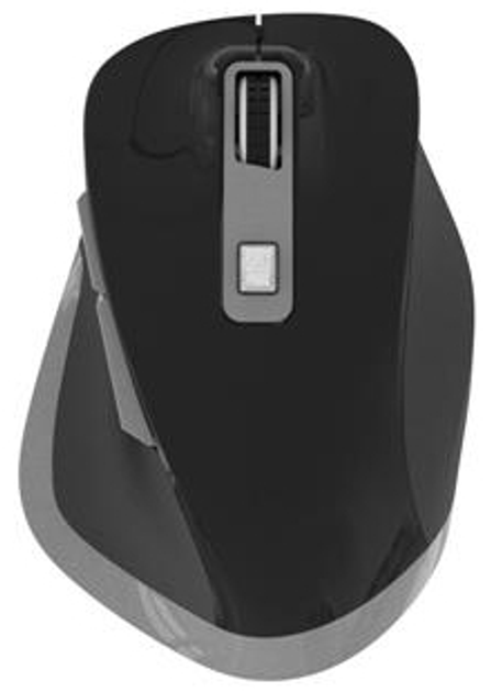 Миша Omega Wireless Rechergeable USB-C Black-Grey(OMC526RWBG) - зображення 1