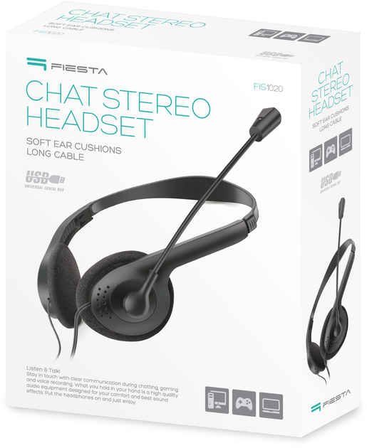 Навушники Fiesta FIS1020 Black - зображення 4