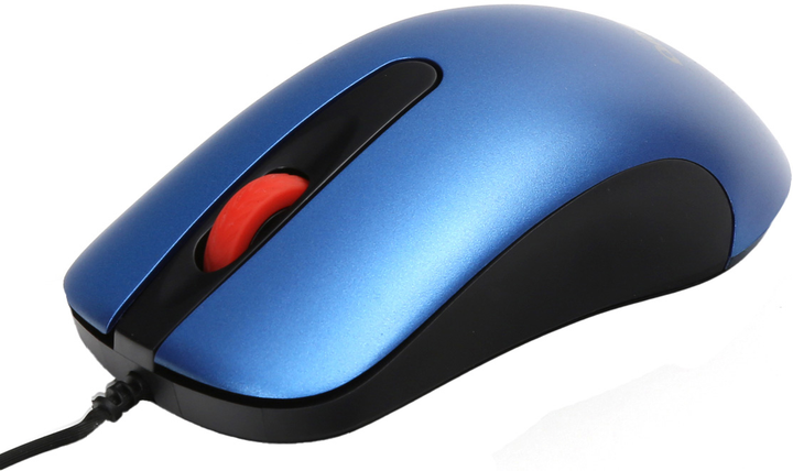 Mysz Omega OM-520 USB Black/Blue (OM0520BL) - obraz 3