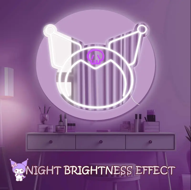 LED-зеркало Sanrio Куроми 33 см (QK260809) - изображение 4
