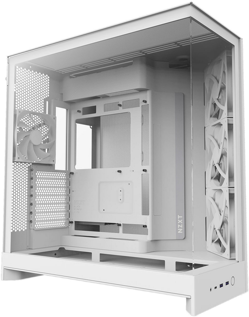 Корпус NZXT H9 Flow White (5056547207636) - зображення 1
