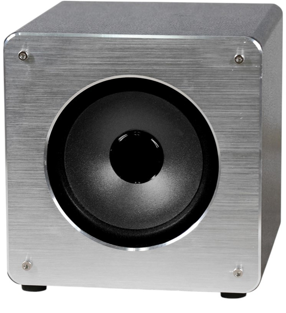 System akustyczny Omega 5W OG61A Aluminum Bluetooth V4.2 TWS Silver (5907595441582) - obraz 1