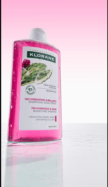 Szampon do włosów Klorane nawilżający z opuncją figową 400 ml (3282770394535) - obraz 2