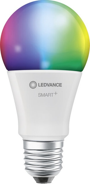 Inteligentna wielokolorowa żarówka LEDVANCE Smart WiFi A100 14W 230v RGBW FR E27 (4058075778726) - obraz 1