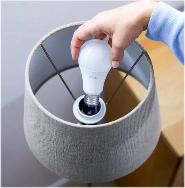 Zestaw inteligentnych żarówek WIZ Wi-Fi Bulb A60 E27 8 W 2 szt. (929002383532) - obraz 5