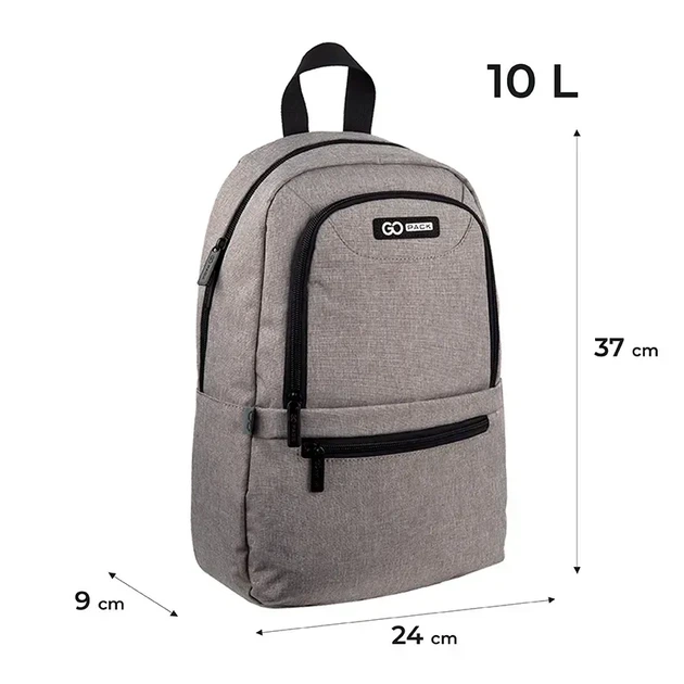 Рюкзак GoPack Education Teens GO24-119S-2 бежевий - Фото 2 Рюкзак GoPack Education Teens GO24-119S-2 бежевий - изображение 2