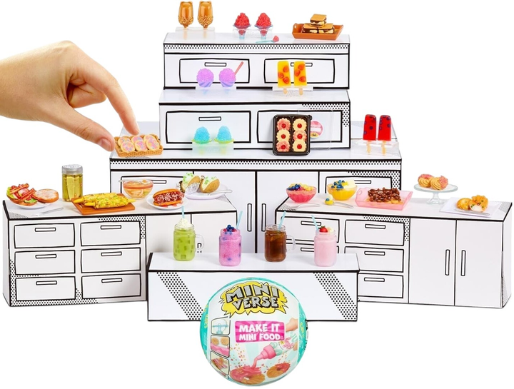 Zestaw zabawek Mga's Miniverse Make It Mini Foods Cafe PDQ S3B (6418859049554) - obraz 3