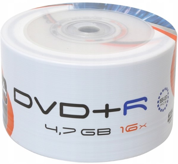 Dyski Omega Freestyle DVD+R 4.7 GB 16X Spindle Pack 50 szt (OMDF50+) - obraz 1
