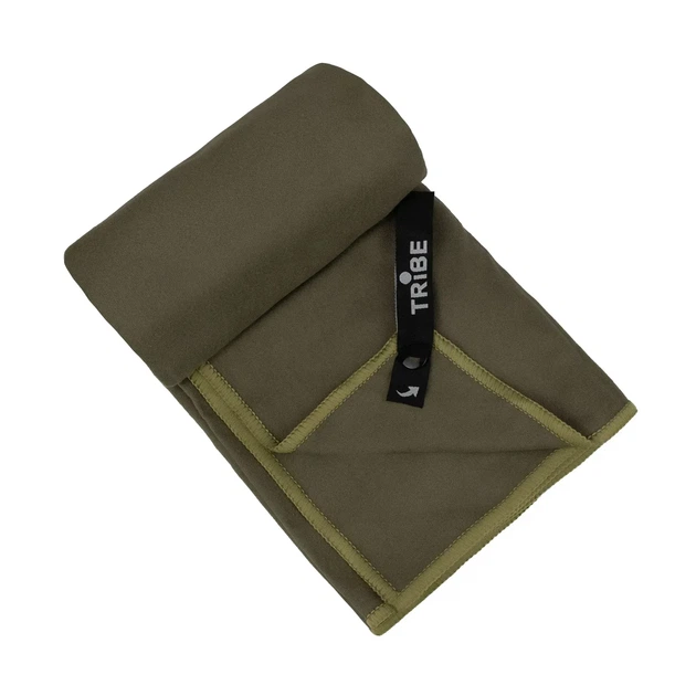 Рушник з мікрофібри Tribe Pocket Towel 40х80 см (T-LC-0001-S-army-green) - изображение 3