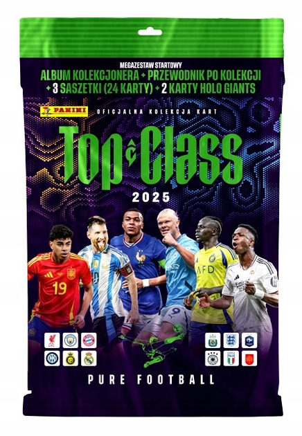 Набір стартовий Panini top class 2025 pure football tc starter set (048‑02396) - зображення 1