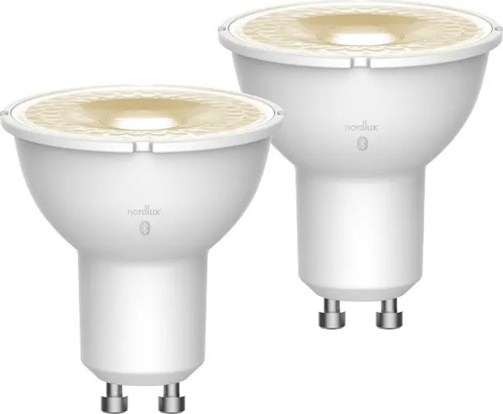 Zestaw inteligentnych żarówek Nordlux Smart Light - GU10 4.5 W 2 szt. (5704924001963) - obraz 1