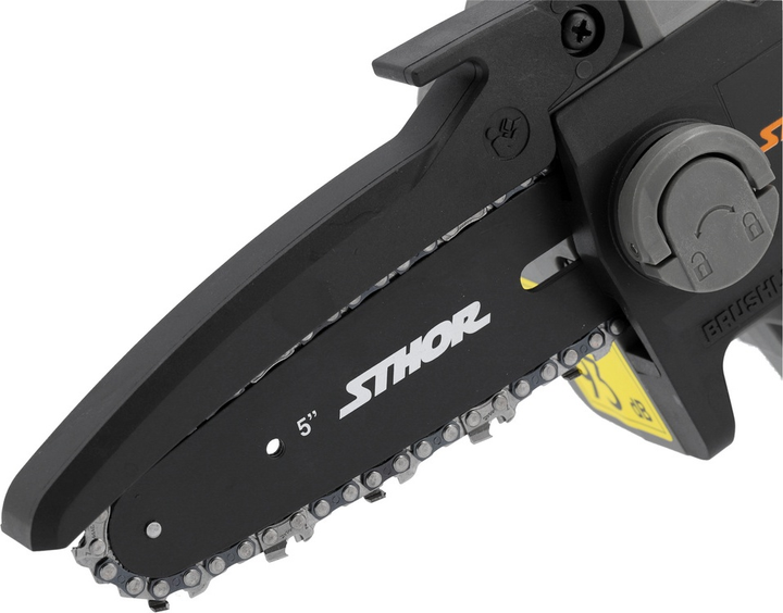 Pilarka łańcuchowa STHOR 78210 20V 5" (5906083092602) - obraz 3