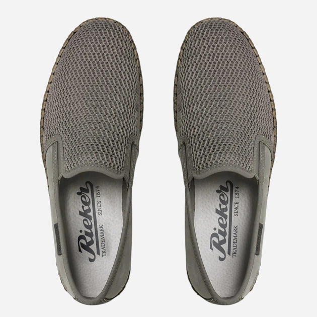 Чоловічі еспадрильї RIEKER RIEB5265-43_CO 44 Сірі (4060596196606) - зображення 4