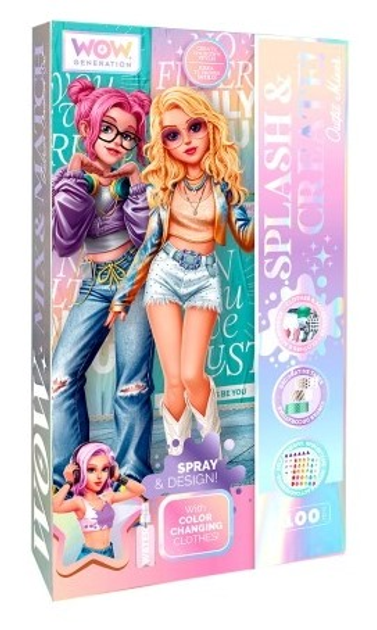 Творчий набір Kids Euroswan Спрей та дизайн WOW00085 (8435507883115) - зображення 1