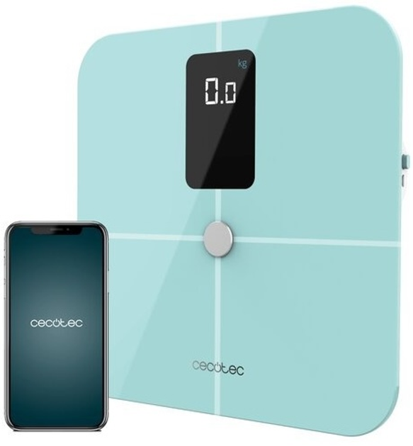 Ваги підлогові Cecotec Surface Precision 10400 Блакитні (4260) - зображення 1